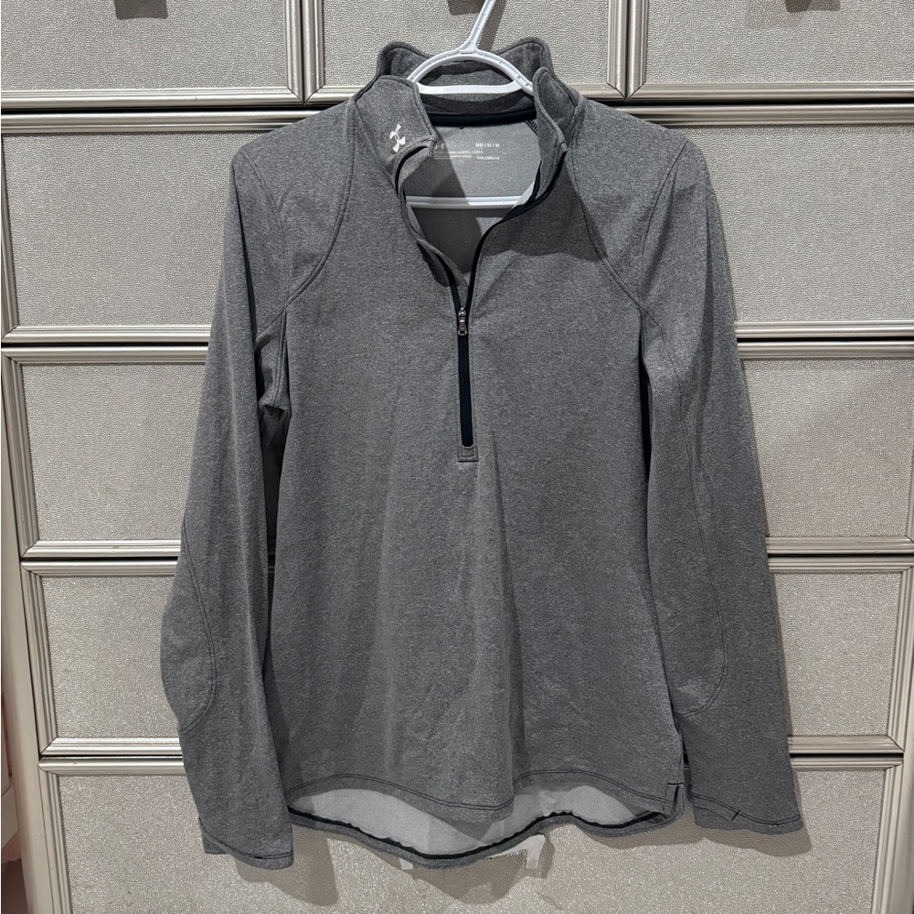 Under Armour Gray Quarter-Zip Pullover